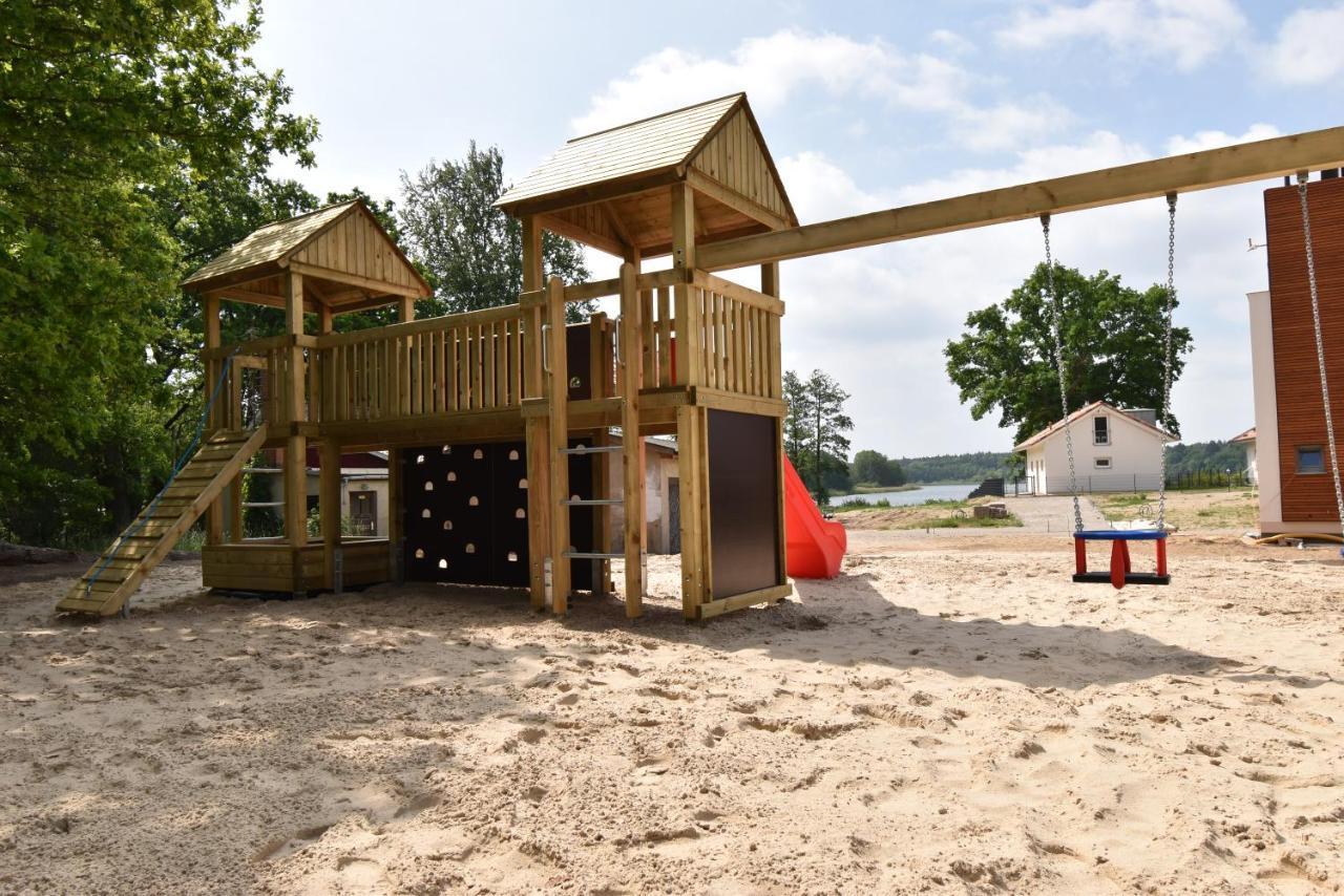 Ferienhaus Fuer Die Ganze Familie - Kamin-Sauna-See Krakow am See Εξωτερικό φωτογραφία